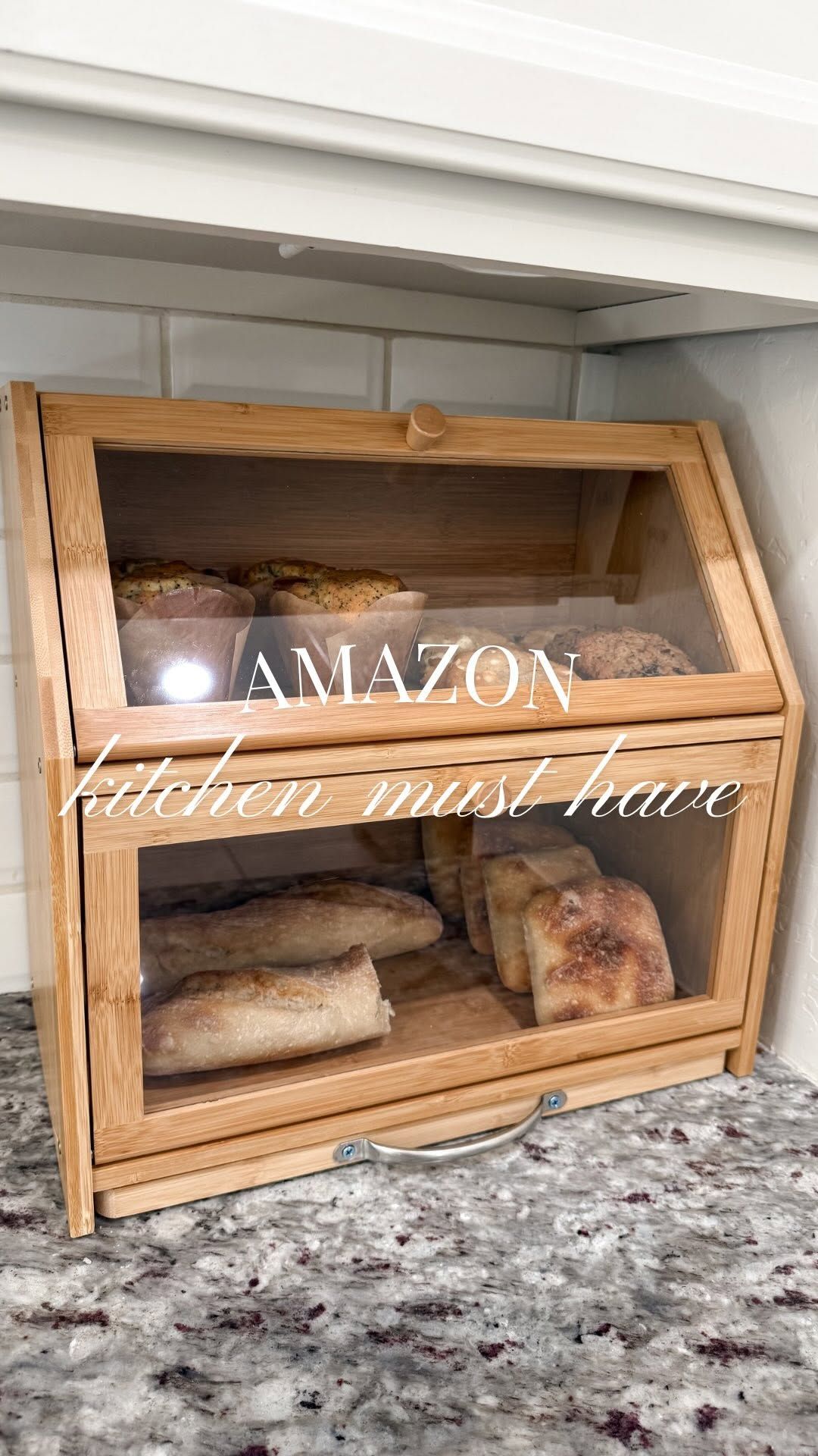Kitchen Bread Box for Fresh Loaf Storage