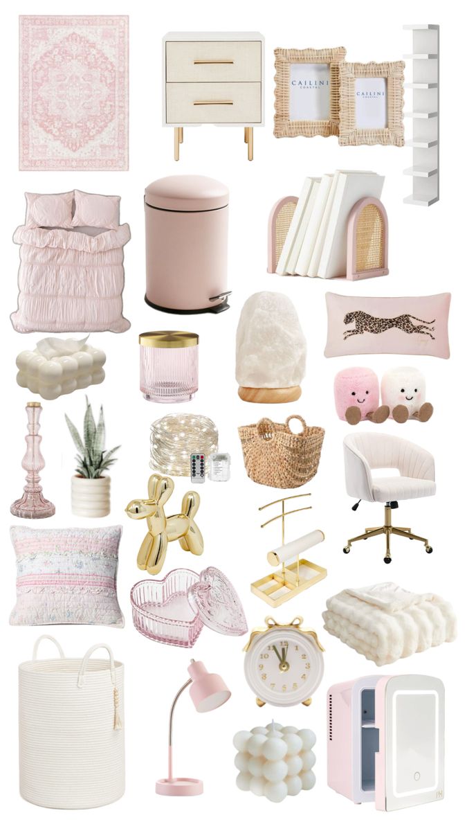 Room Wishlist, White Room Decor, Small Room Makeover, Bedroom Ideas For Small Rooms Cozy, Girly Room Decor, Pink Room Décor