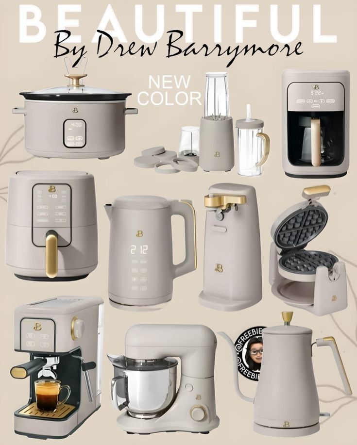 Colorful Kitchen Appliance Collection for Modern Cooking