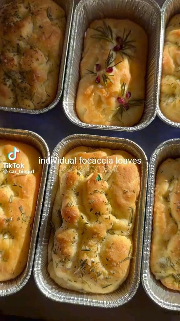 Small Focaccia Bread