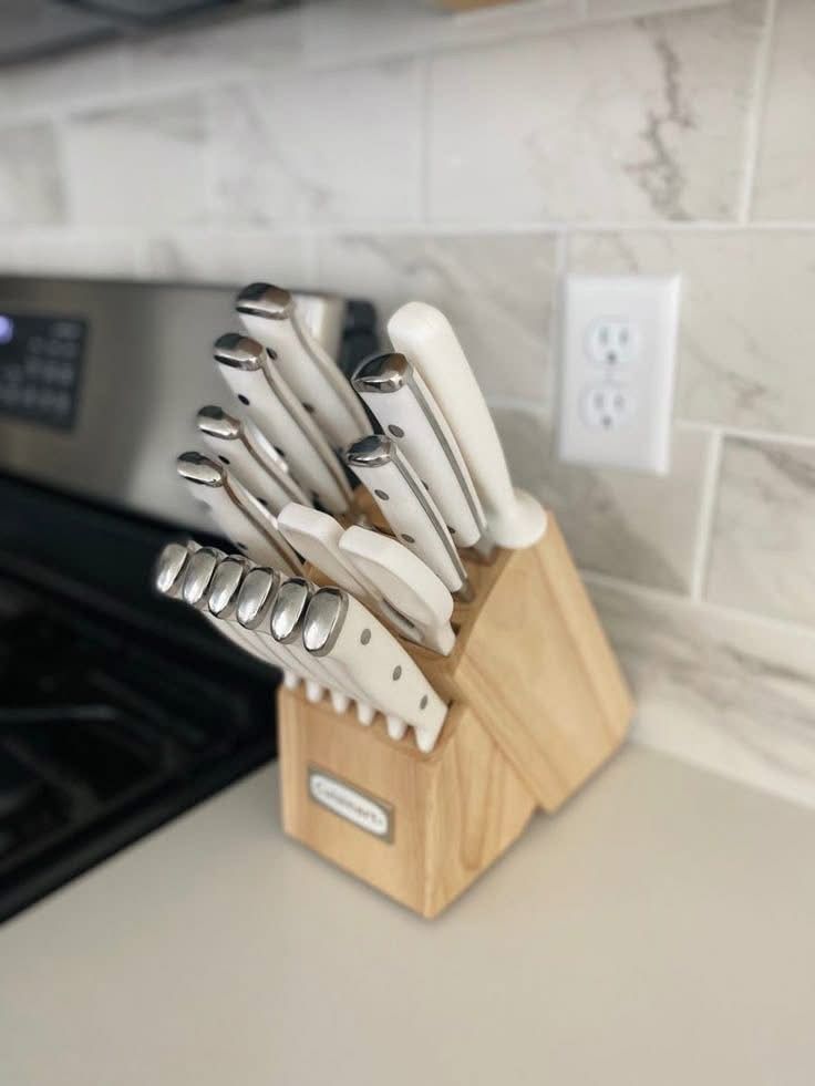Aesthetic Knife Set, Kitchen Utensil Aesthetic, Aesthetic Kitchen Utensils, Kitchen Aesthetic Utensils, Aesthetic Kitchen Supplies, Apartment Kitchen Necessities