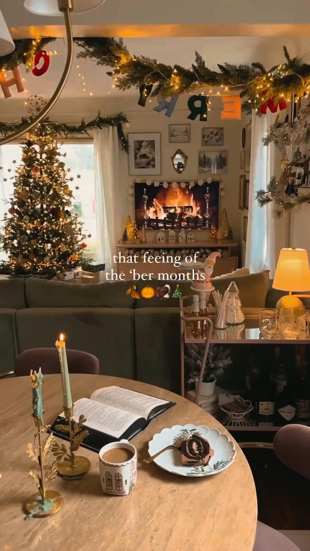 Cozy Fall Halloween Decor Inspiration