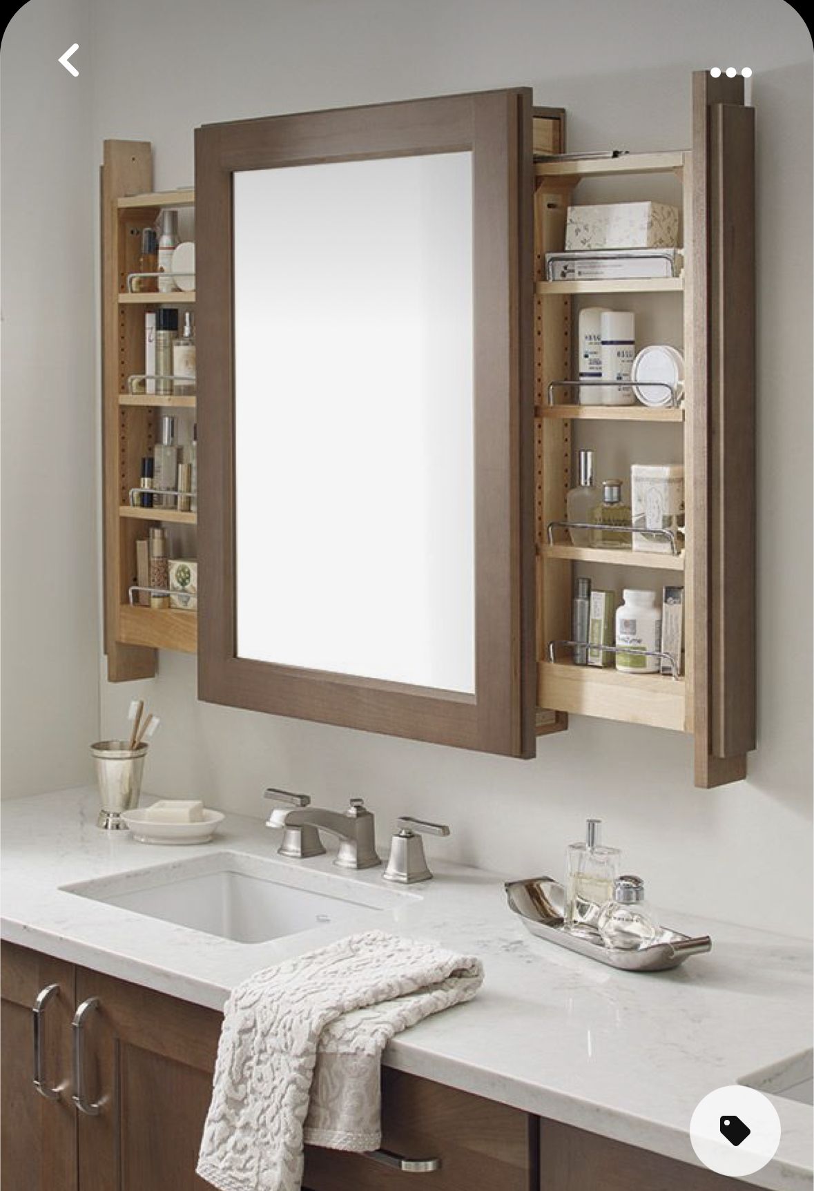Bathroom Medicine Cabinet Ideas Mirror Hidden Storage, Bathroom Vanity Mirror Storage, Bathroom Mirror With Hidden Storage