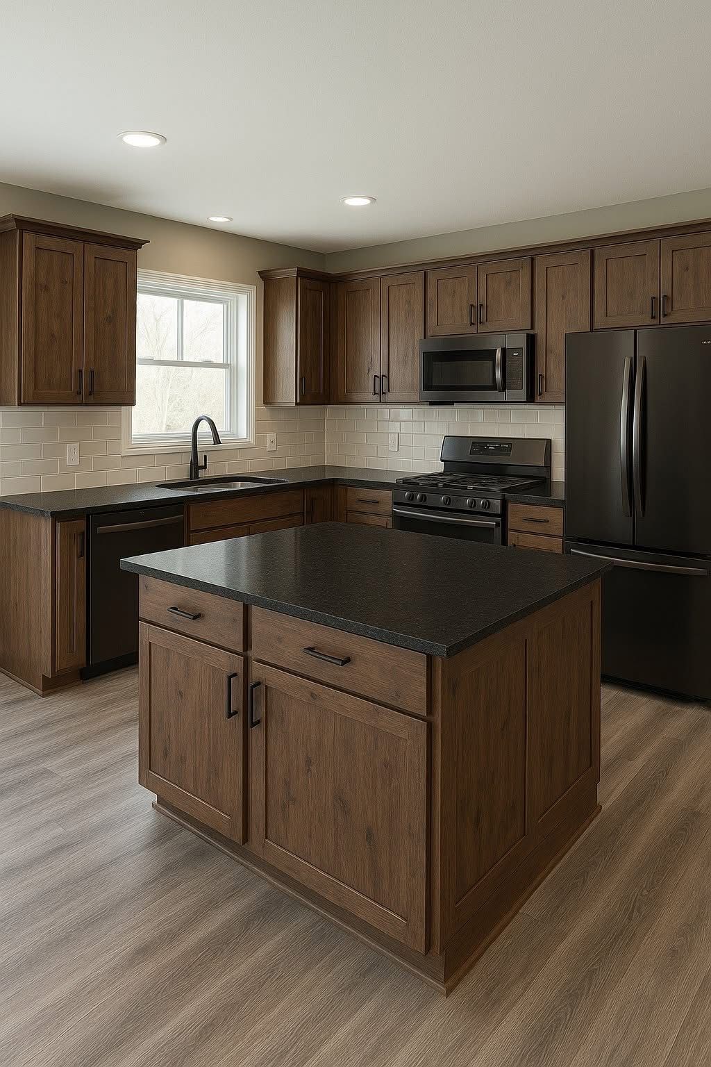 Black Wood Kitchen Decor and Organization Inspiration