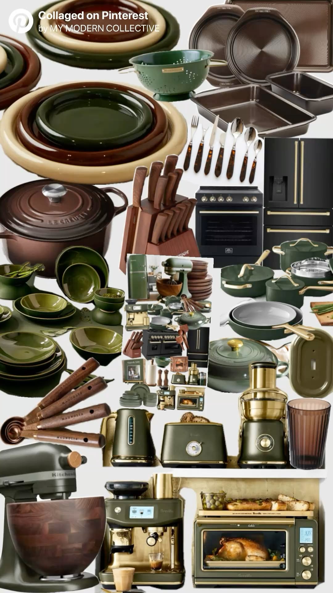Green Kitchen Decor and Organization Inspiration