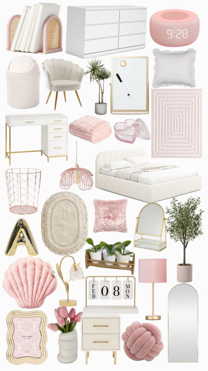 Beachy Bedroom Decor, Teen Room Designs, Pink Bedroom Design, Small Room Makeover, Bedroom Ideas For Small Rooms Cozy, Cosy Room