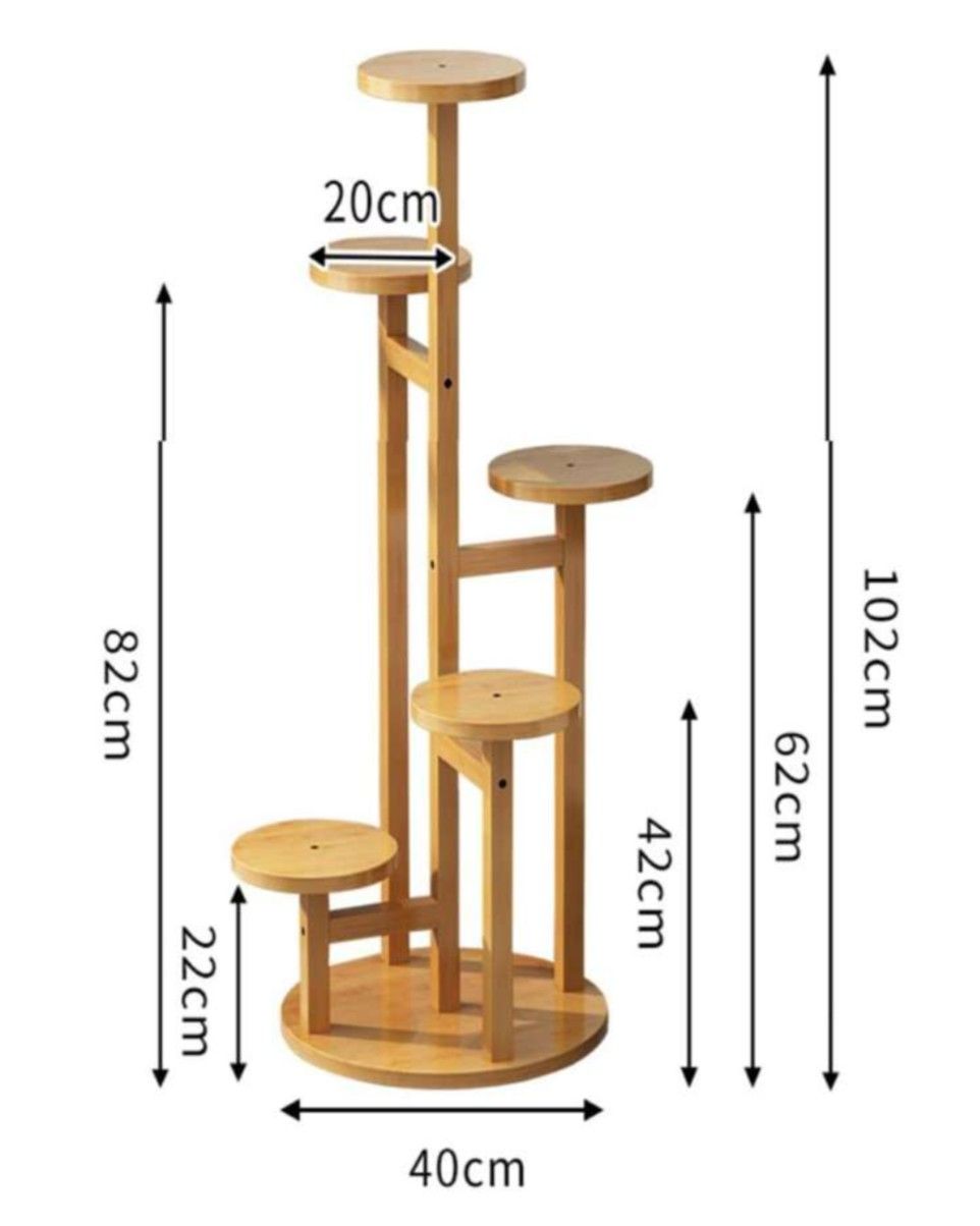 Build Plant Stand, Floor To Ceiling Plant Stand, Flower Pot Stand Plan, Indoor Plant Stand Plans, Plant Stand Plans, Modern Plant Stand Plans