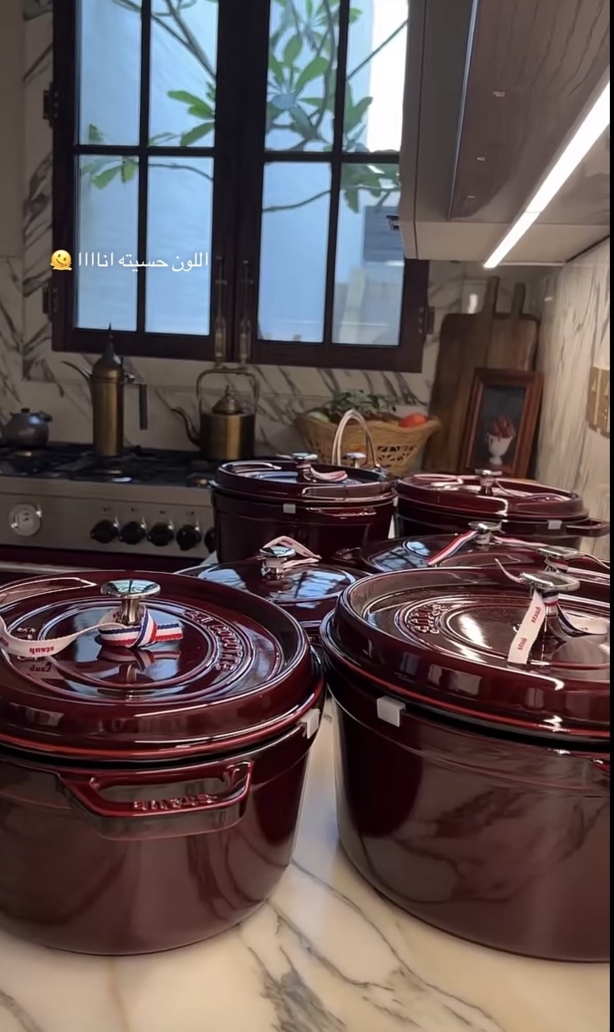 Pots and Pans Cookware Set for Kitchen Counter