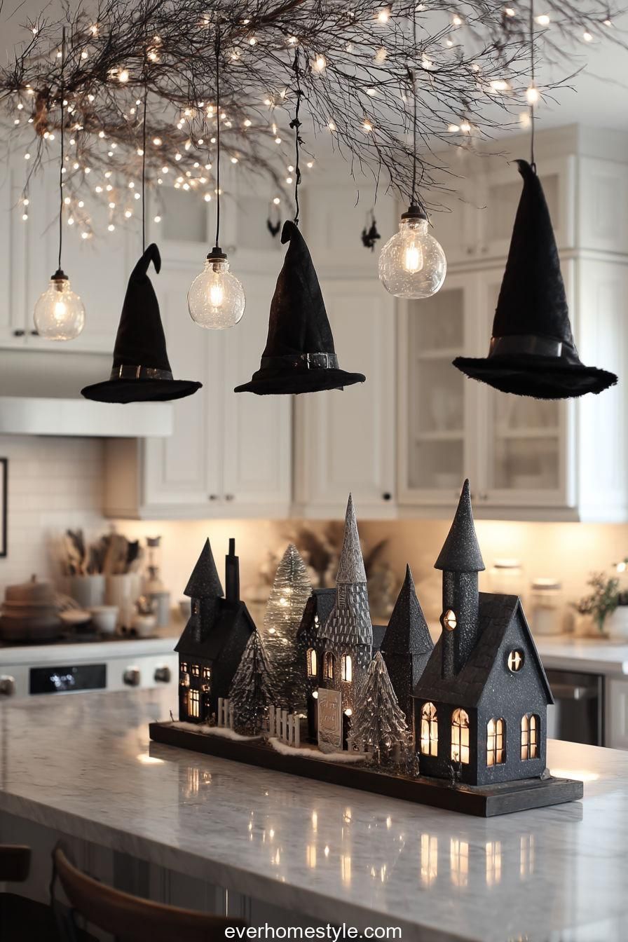 Witches House Halloween Decorations, Halloween Decorations 2025, Christmas Haunted House, Hanging Halloween Décor