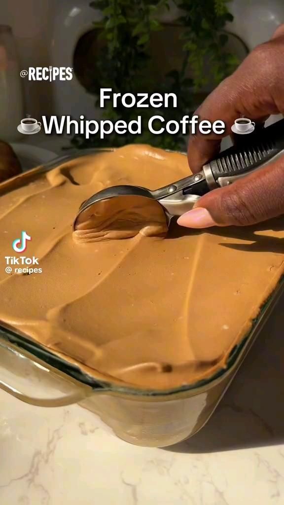 Frosted Coffee Dessert Recipe Inspiration