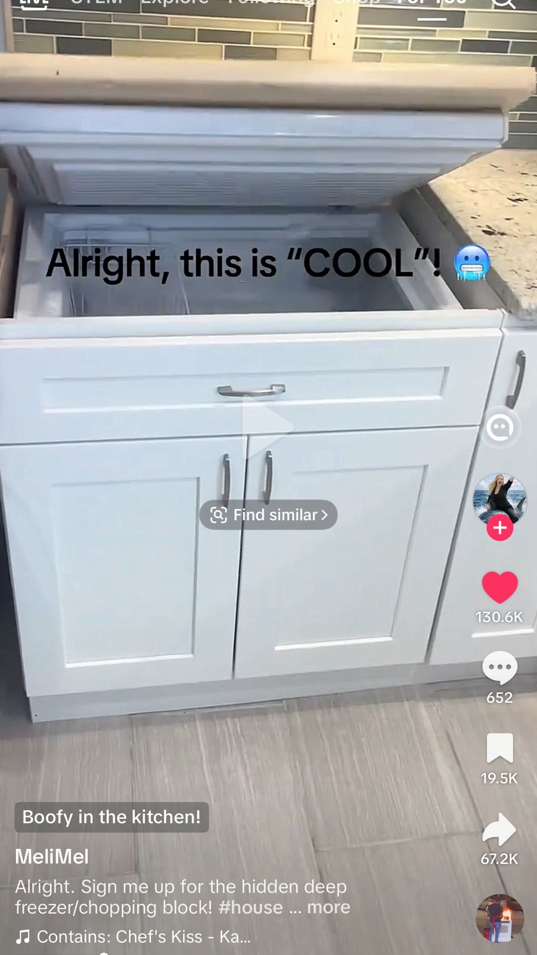 Chest Freezer for Extra Kitchen Food Storage