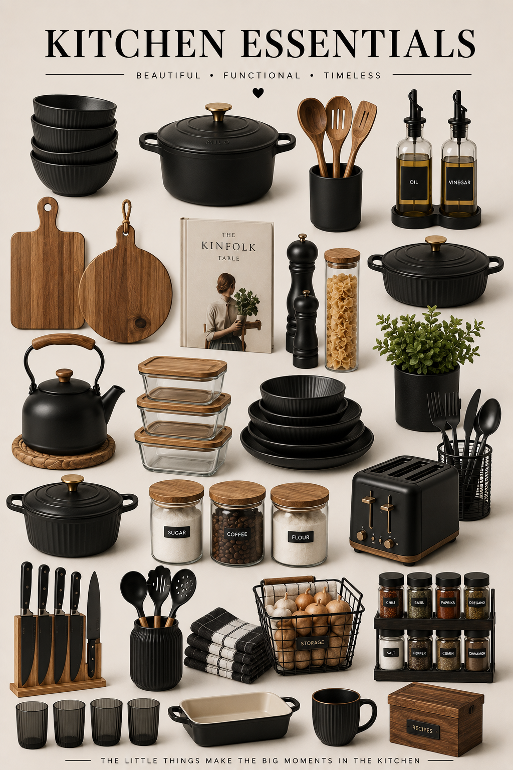 Minimalist Kitchen Decor and Organization Inspiration