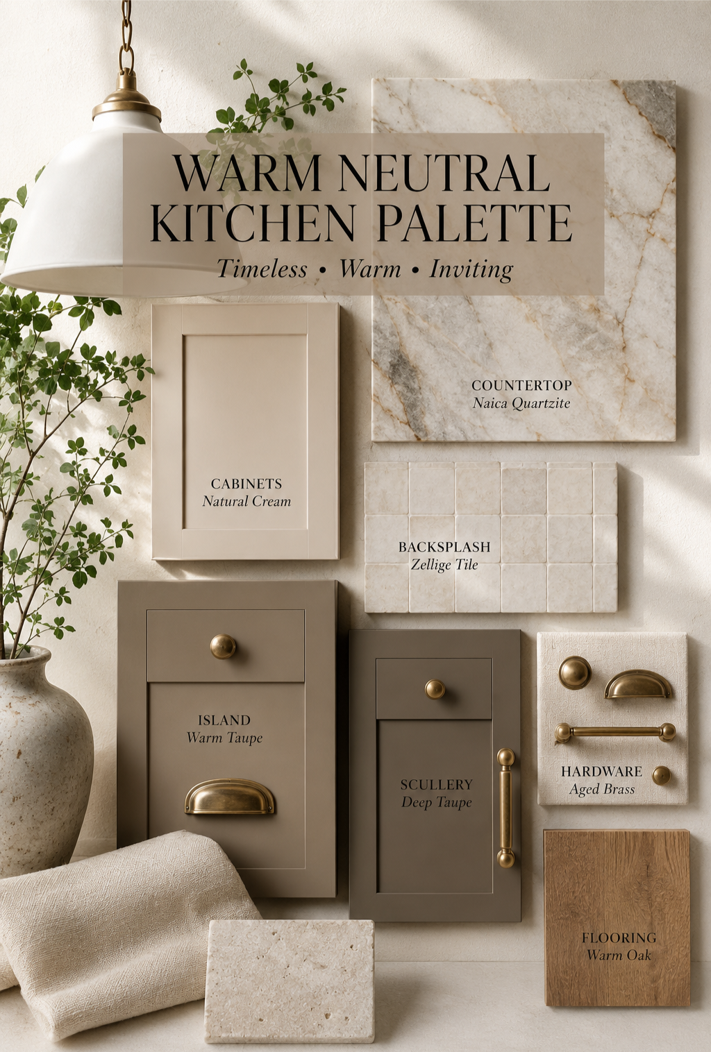 Neutral Kitchen Decor and Organization Inspiration