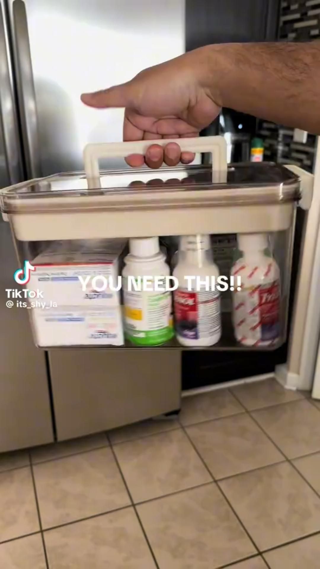 Refrigerator Organizer Bin Set for Food Storage