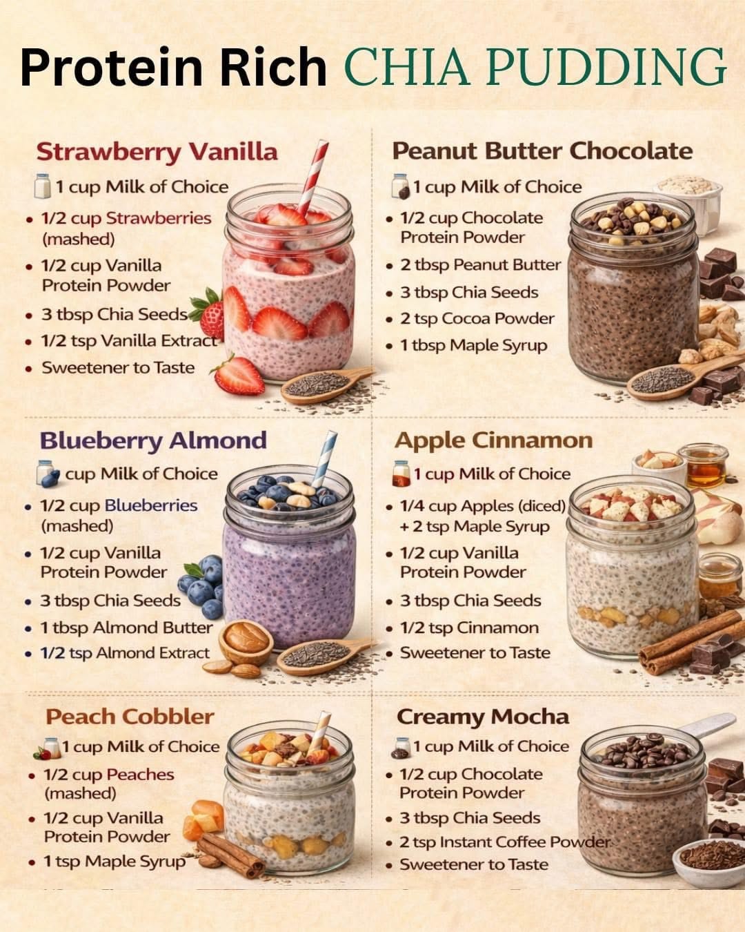 Chia Pudding Recipes Healthy, Chia Recipe, Chia Pudding Recipes, Quick Cooking Recipes, Healthy Food Dishes, Healthy Sweets, Chia Pudding, Pudding Recipes