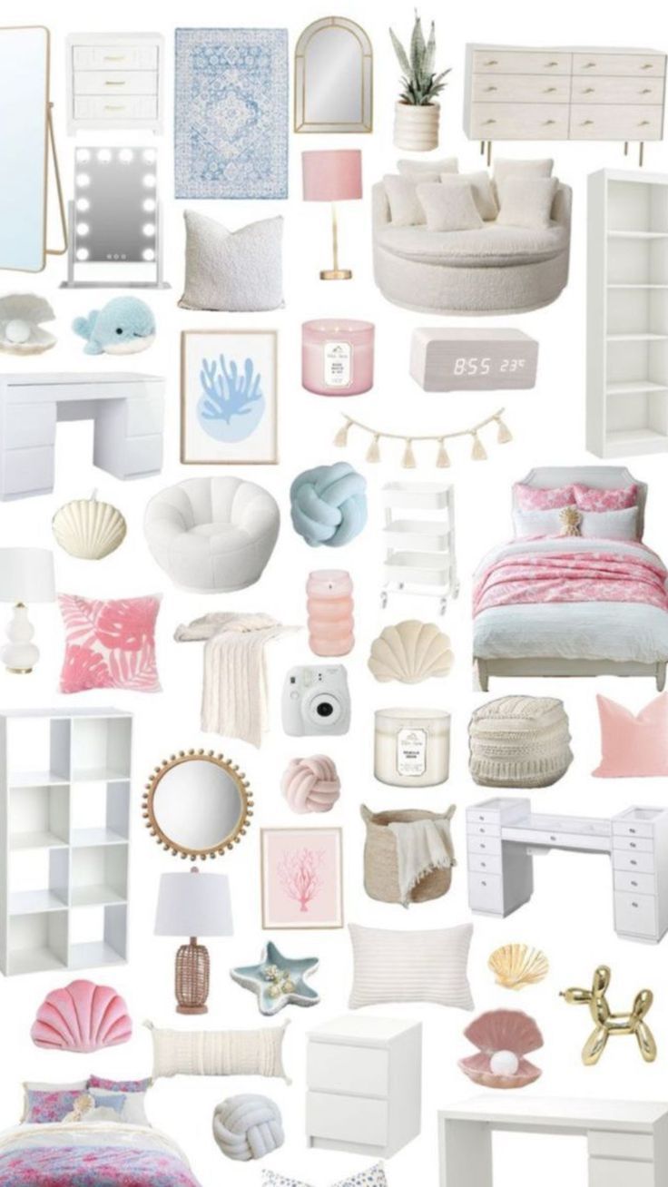 Comfy Room Ideas, Room Wishlist, Beach Room Decor, White Room Decor, Beachy Room Decor, Bedroom Ideas For Small Rooms Cozy, Small Room Makeover