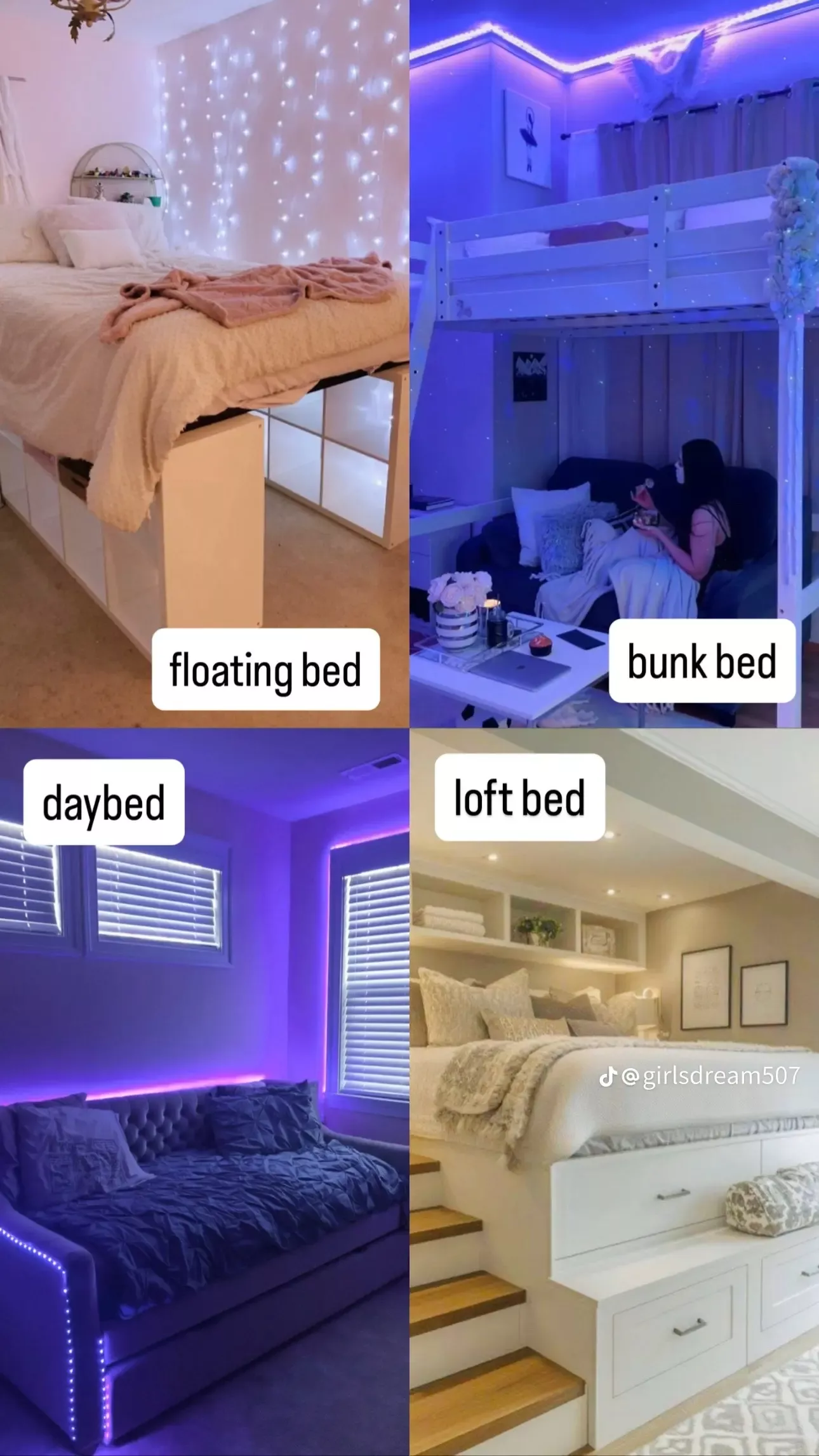 Bunk Bedroom Decor Ideas, Group Home Ideas, Crazy Bedroom Ideas, Bunkbed Decor, Cool Room Designs, Diy Room Decor For Teens