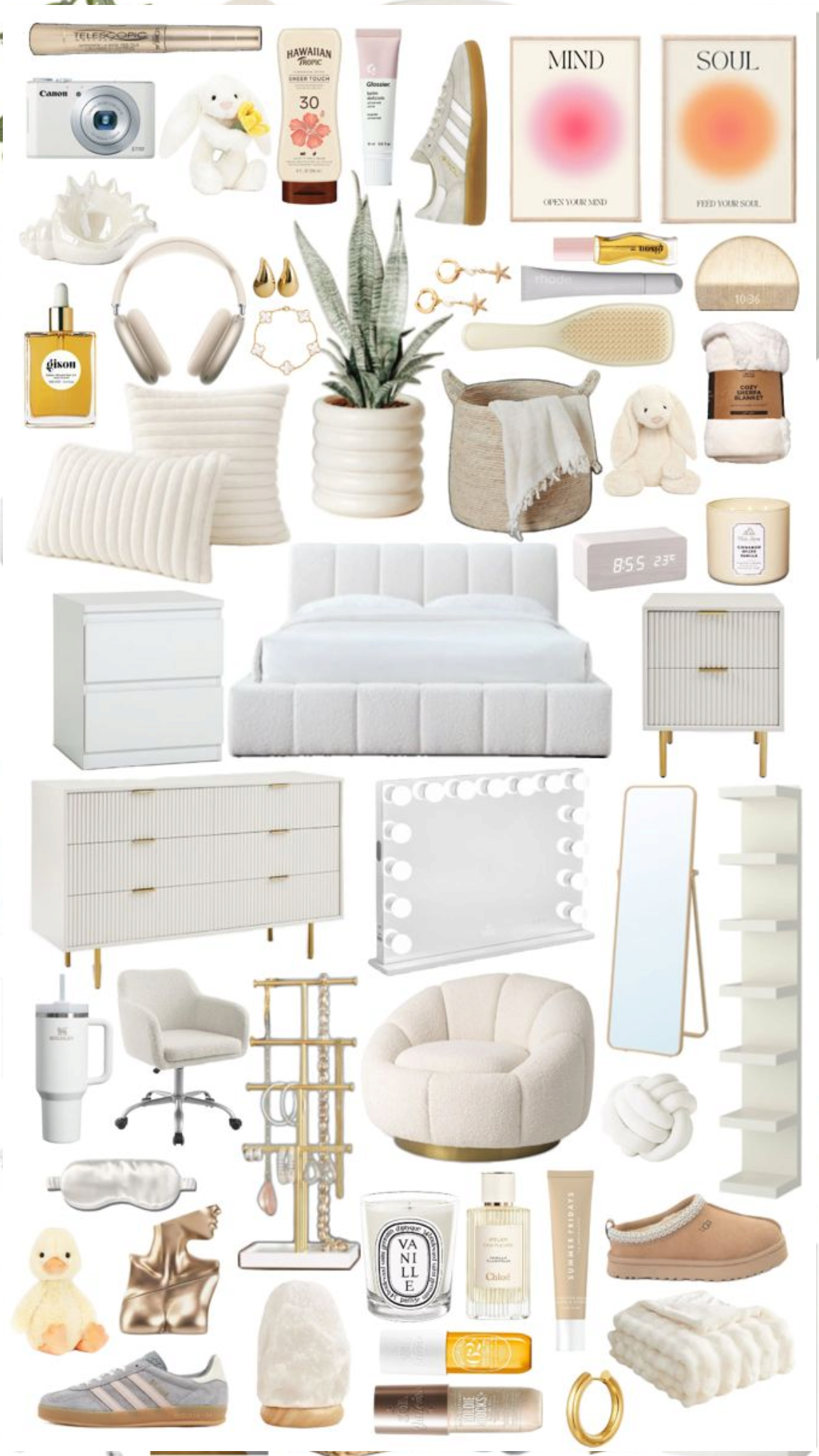 Clean Room Decor Ideas, Bedroom Inspo For Teen Girl, Room Inspo Aesthetic Clean Girl, Best Decor Ideas, Teen Room Essentials, Room Ideas For 13-14