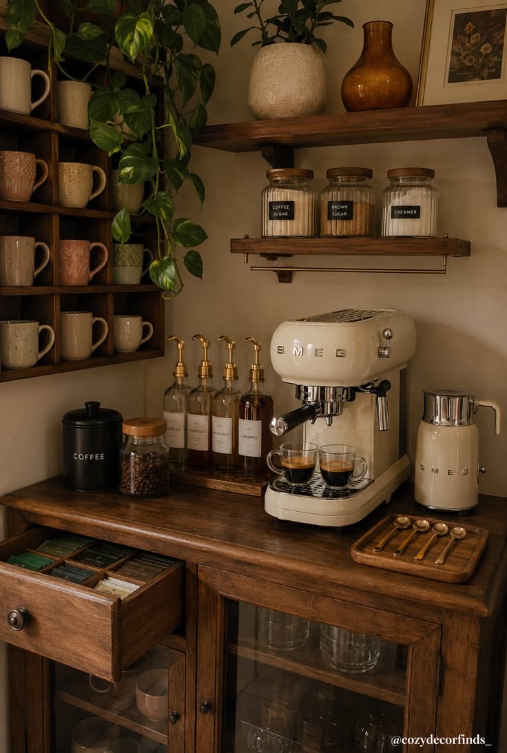 Cosy Kitchen Decor and Organization Inspiration