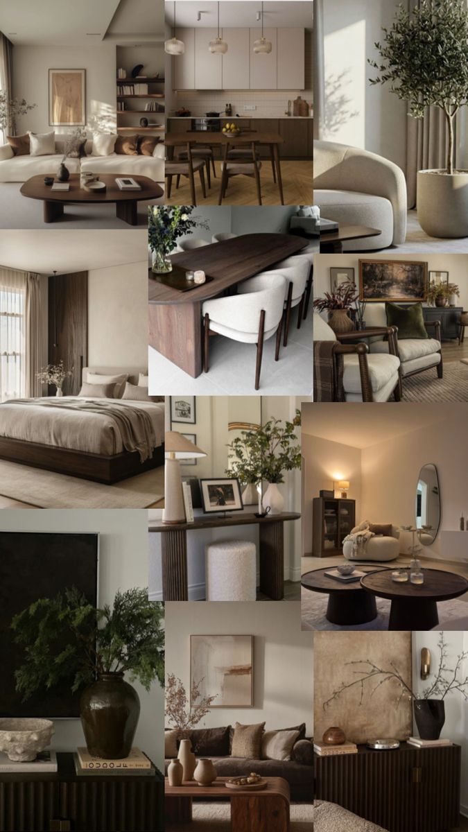 Dark Wood Interior Aesthetic Inspiration