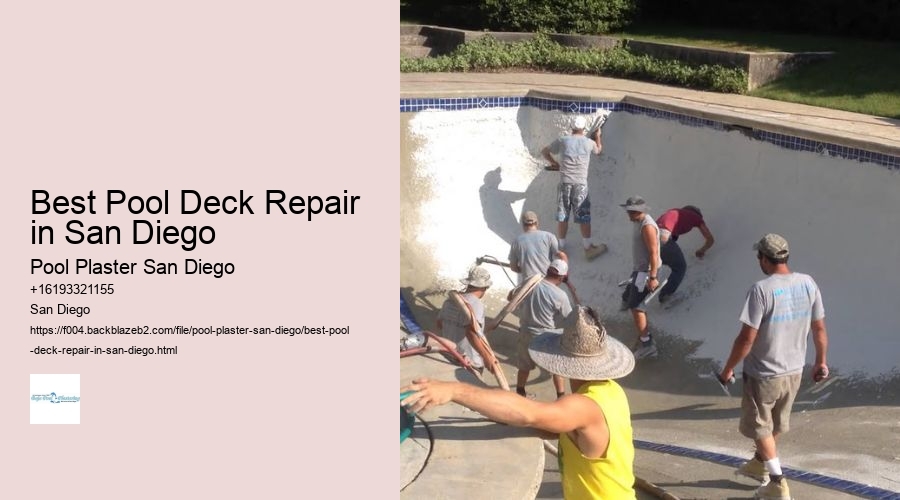 Best Pool Deck Repair in San Diego