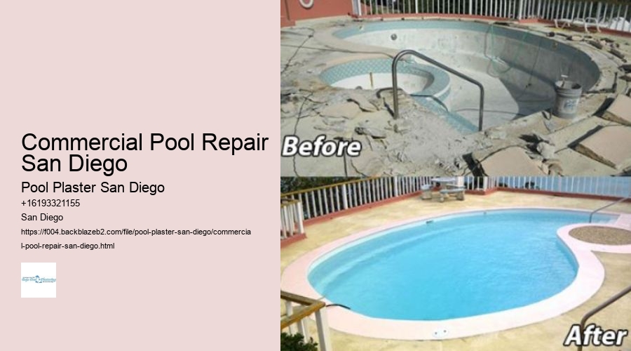 Commercial Pool Repair San Diego