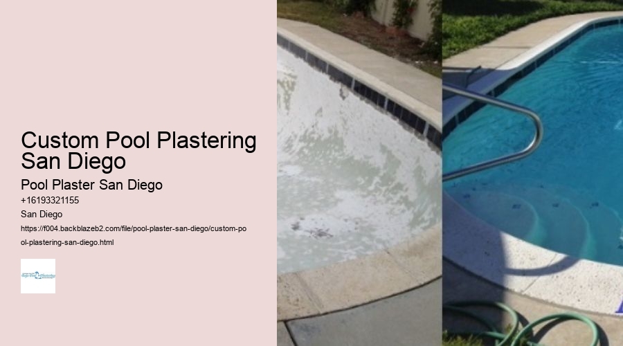 Custom Pool Plastering San Diego