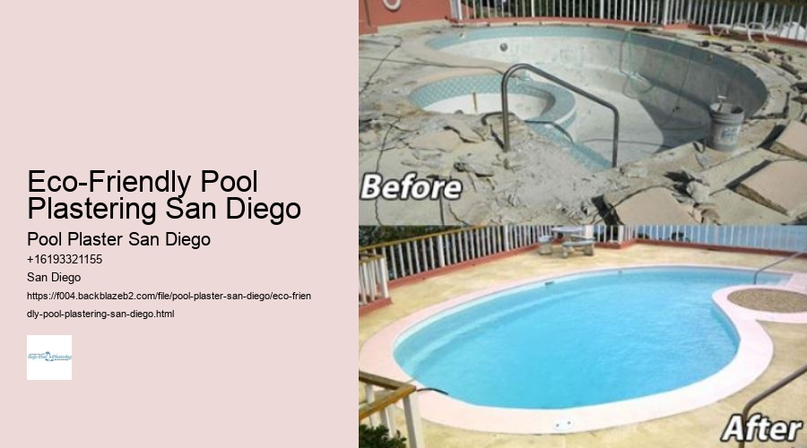 Eco-Friendly Pool Plastering San Diego