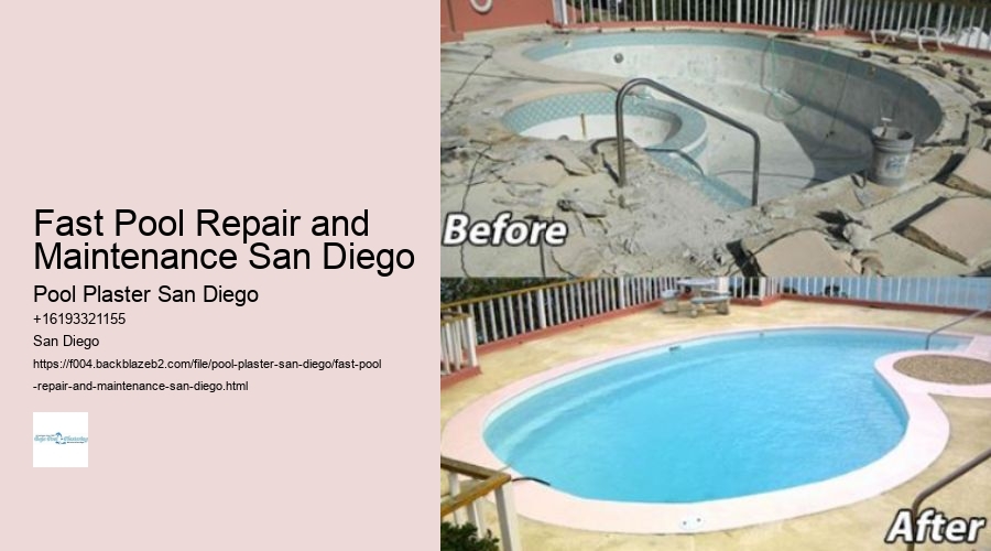 Fast Pool Repair and Maintenance San Diego