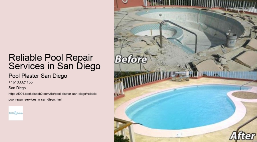 Reliable Pool Repair Services in San Diego