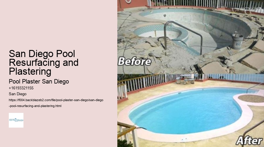 San Diego Pool Resurfacing and Plastering