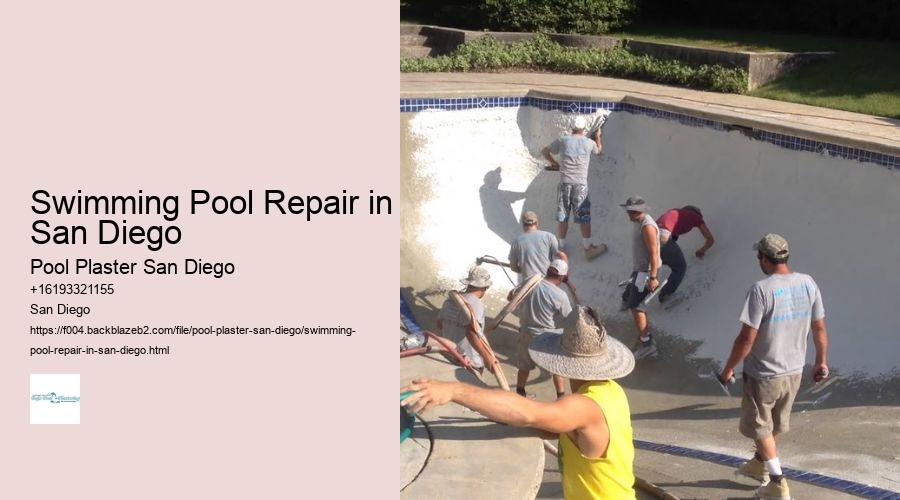 Swimming Pool Repair in San Diego