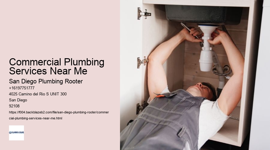 Commercial Plumbing Services Near Me