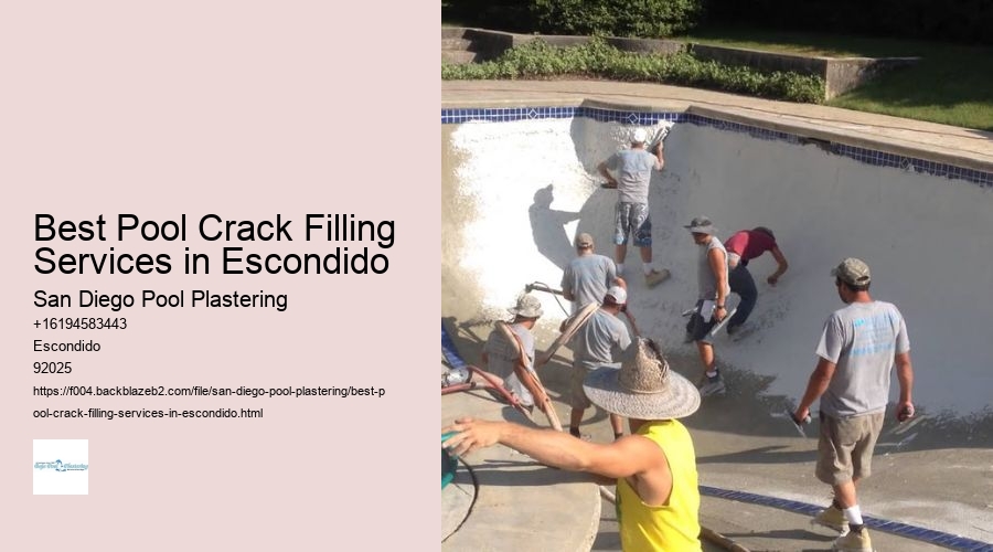 Best Pool Crack Filling Services in Escondido