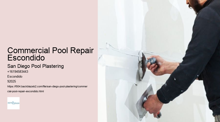 Commercial Pool Repair Escondido