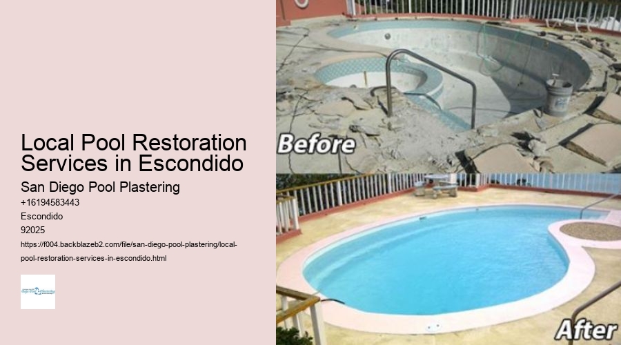 Local Pool Restoration Services in Escondido