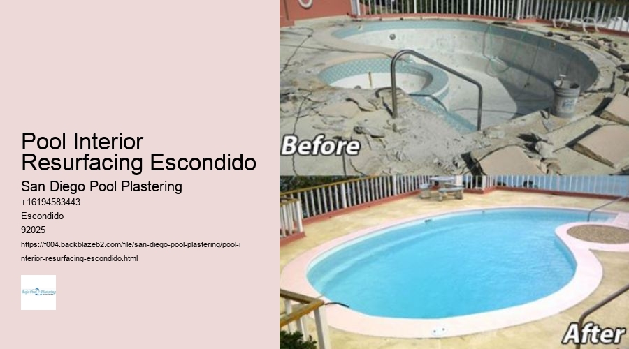 Pool Interior Resurfacing Escondido
