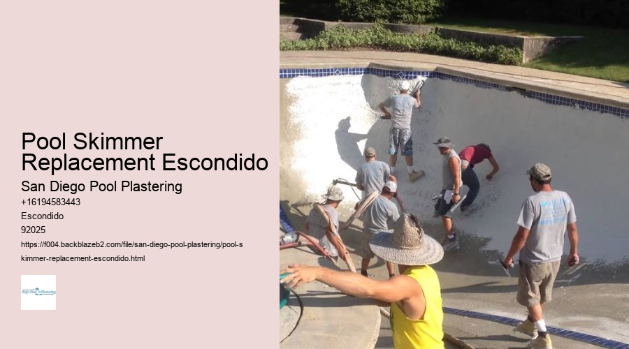 Pool Skimmer Replacement Escondido