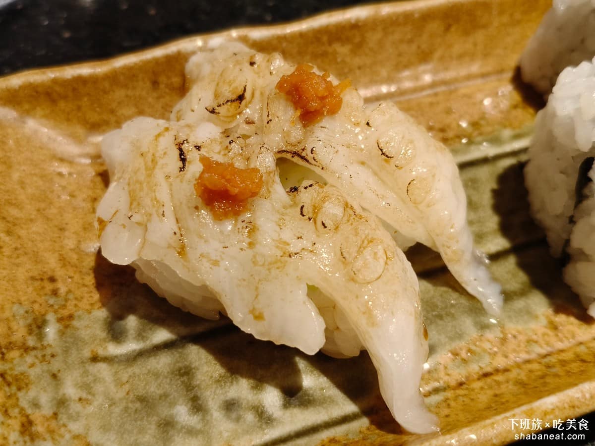 金澤美味壽司 SOGO忠孝 SOGO忠孝菜單 SOGO忠孝推薦 大安區美食 大安美食 忠孝復興美食 炙燒蝶魚鰭邊 @下班族的美食計劃