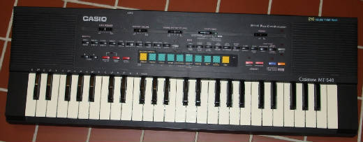 picture of Casio MT540 at sonicstate.com