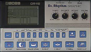 picture of Boss DR-110 Dr Rhythm Graphic at sonicstate.com