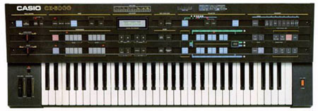 picture of Casio CZ5000 Synthesizer at sonicstate.com