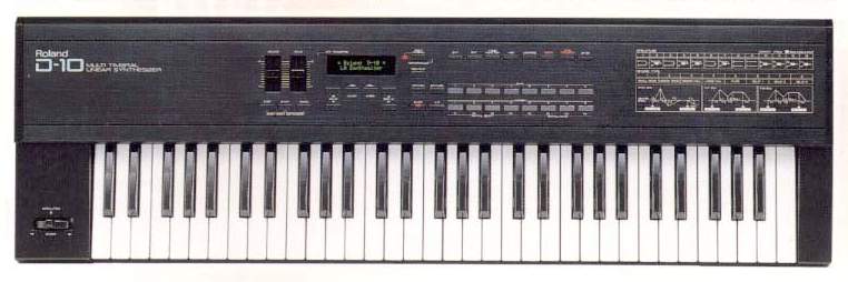 picture of Roland D-10 keyboard at sonicstate.com