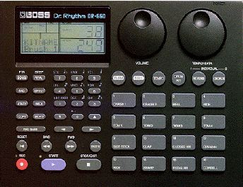 picture of Boss DR-660 drum machine at sonicstate.com