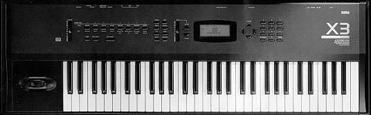 picture of Korg X3 Synthesizer Workstation at sonicstate.com