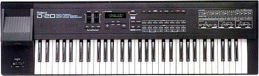 picture of Roland D-20 keyboard at sonicstate.com