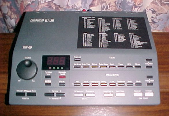 picture of Roland RA-30 arranger at sonicstate.com