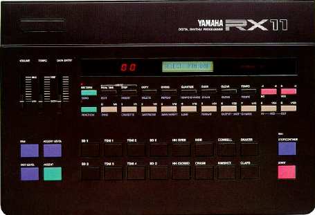 picture of Yamaha RX-11 Drum machine at sonicstate.com