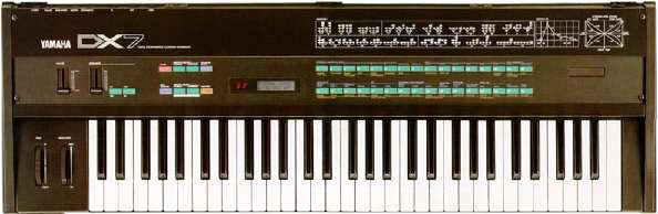 picture of Yamaha DX-7 at sonicstate.com