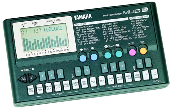 picture of Yamaha MU-5 Synthesizer Module at sonicstate.com